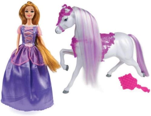 Princess Doll With Horse Rapunzel