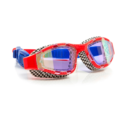 Street Vibe Swim Goggles - Belly Flop Red