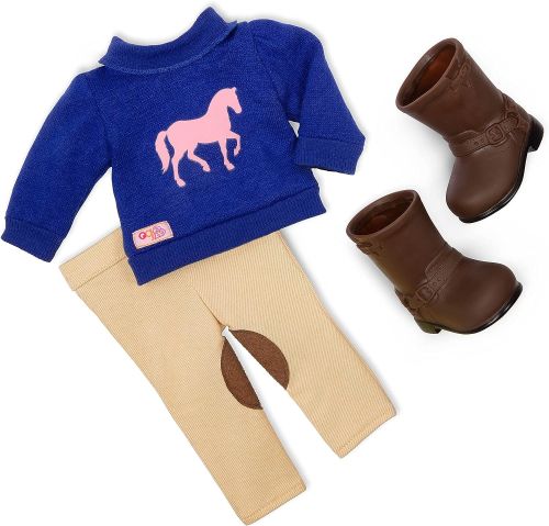 Doll with Polo Riding Outfit  Montana Faye