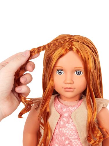 Our Generation Doll Patience Hair Grow Red Head