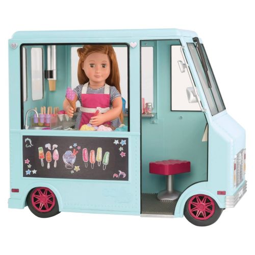 Our Generation Sweet Stop Ice Cream Truck Blue