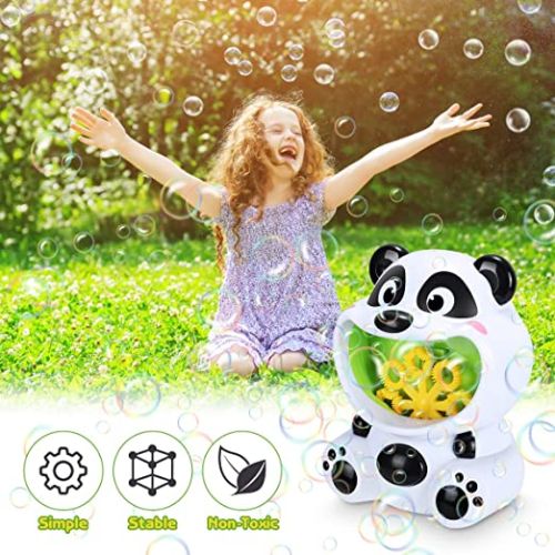 B-O Bubble Panda With 4Oz Bubble Solution