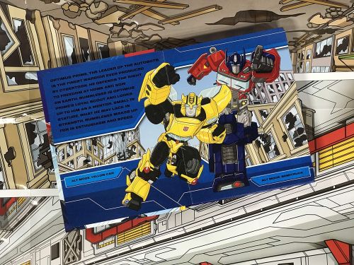 Phidal Hasbro Transformers My Busy Book