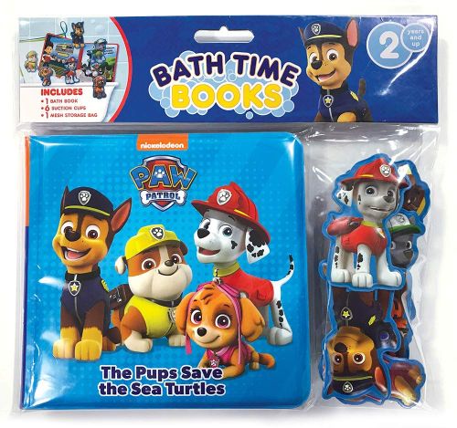 Phidal Nick Paw Patrol Bath Time Deluxe Book Set