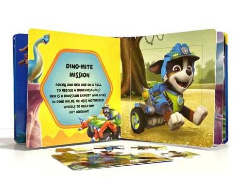 Phidal Paw Patrol Dino Rescue My First Puzzle Book