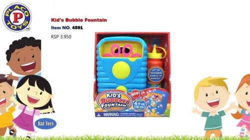 Placo Toys KidS Bubble Fountain