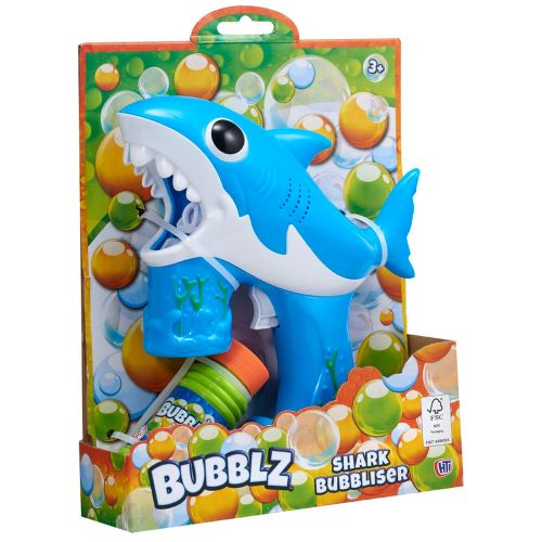 Shark Bubble Blaster With Light Try Me Packaging Non Battery