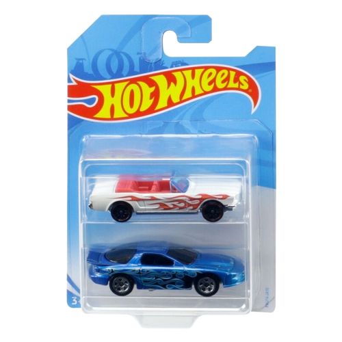 HOT WHEELS - BASIC CAR ASSORTED, 2 PACK 