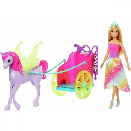 BARBIE DREAMTOPIA PRINCESS, PEGASUS AND CHARIOT