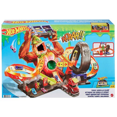 HOT WHEELS - CITY TOXIC GORILLA SLAM