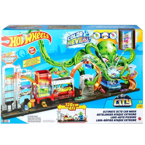 HOT WHEELS - ULTIMATE OCTO CAR WASH PLAYSET