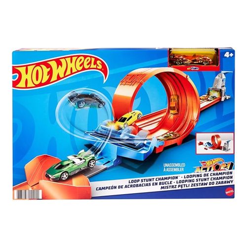 HOT WHEELS - LOOP STUNT CHAMPION TRACK SET 