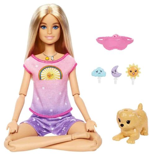 BARBIE SELF CARE RISE & RELAX MEDITATION DOLL