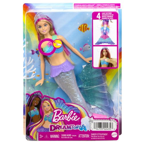 BARBIE DREAMTOPIA TWINKLE LIGHTS MERMAID DOLL