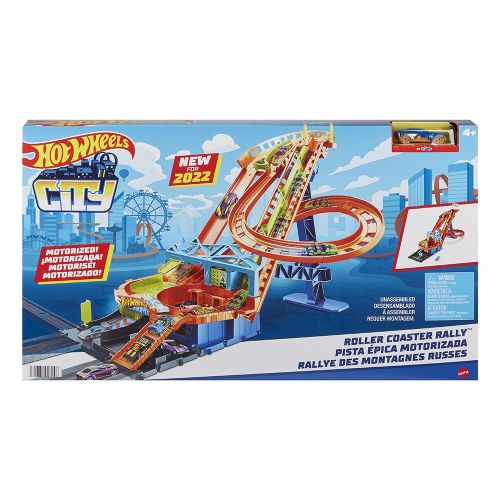 HOT WHEELS - CITY MOTORIZED ROLLER COASTER RALLY