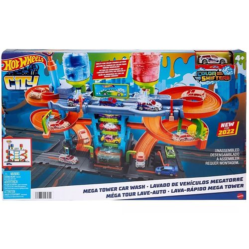 HOT WHEELS - CITY MEGA TOWER CAR WASH