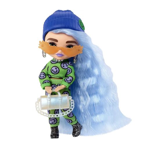 BARBIE EXTRA MINI DOLL - ICY BLUE HAIR