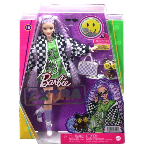 BARBIE EXTRA DOLL WITH PUPPY