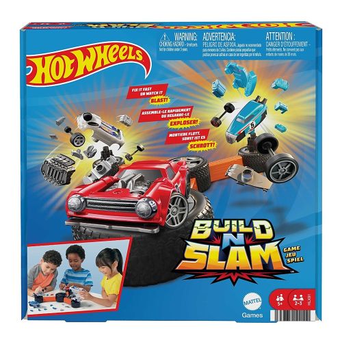 HOT WHEELS - BUILD N SLAM KIDS GAME