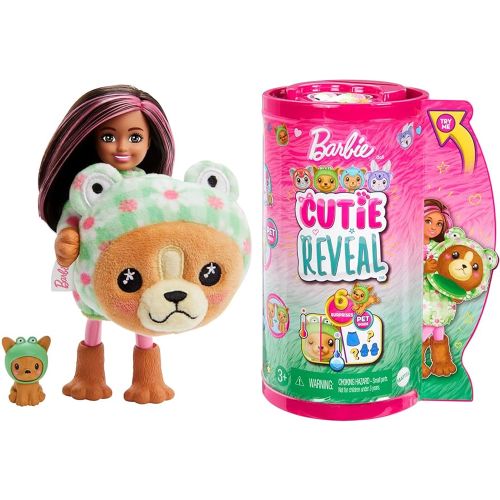 BARBIE CHELSEA CUTIE REVEAL COSTUME CUTIES SERIES - DOG IN FROG