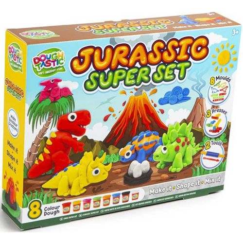 JURASSIC SUPER DOUGH SET