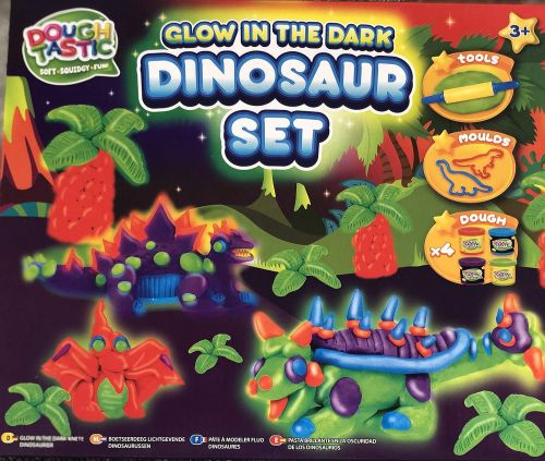 DOUGH GLOW DINOSAUR SET