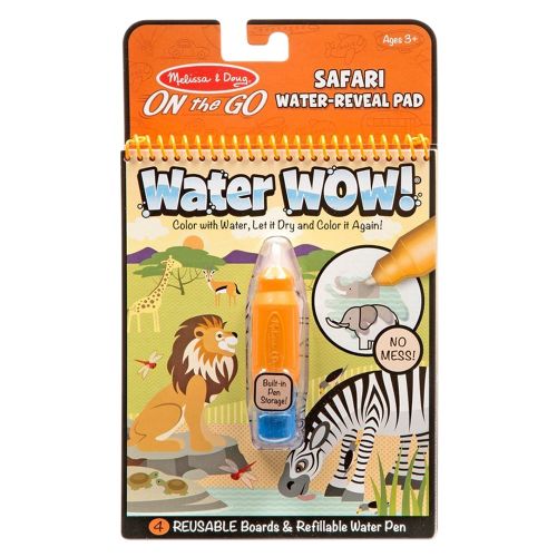 MELISSA & DOUG - WATER WOW - WATER REVEAL PAD, SAFARI