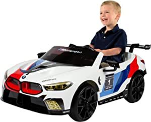 Rollplay BMW M8 GTE Racing, 12V, RC, White