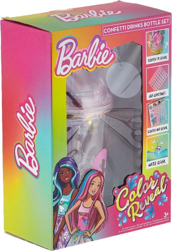 BARBIE - CONFETTI DRINKS BOTTLE