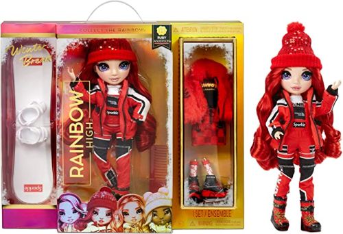 Rainbow High Fashion Winter Break Doll- Ruby Anderson (Red)