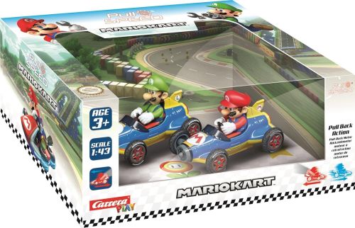 PULL N SPEED MARIO KART MACH8 TWINPACK