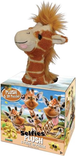 PRIME 3D HOWARD ROBINSON - GIRAFFE SELFIE 48 PC PUZZLE WITH