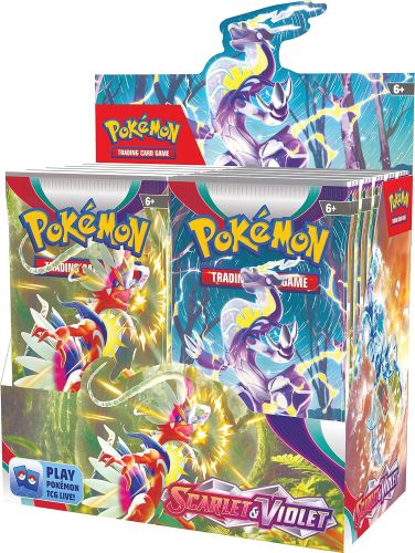 POKEMON TRADING CARDS  SCARLET AND VIOLET BOOSTER DISPLAY NEW