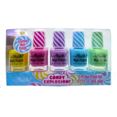 SHUSH CANDY EXPLOSTION WATER NAIL POLISH SET