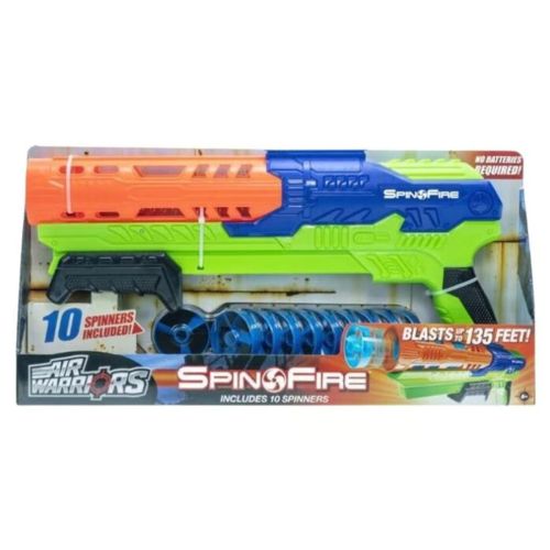 BUZZ BEE TOYS AIR WARRIORS SPINFIRE BLASTER