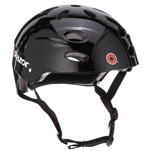 RAZOR - V17 CHILD HELMET, GLOSS BLACK