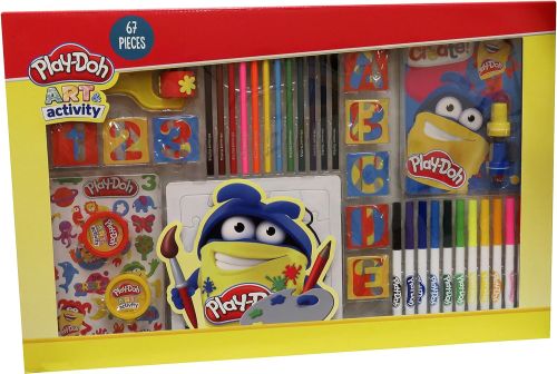 PLAY DOH ART SET IN JUMBO BOX 67 PIECES