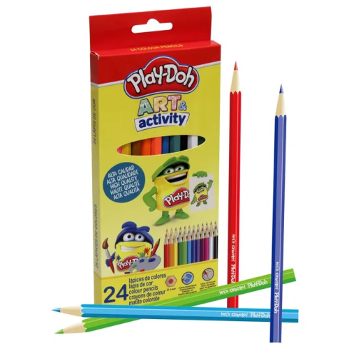 PLAY DOH 24 COLOR PENCIL