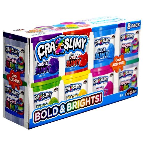 Cra-Z-Slimy Bold and Brights 8 Pack