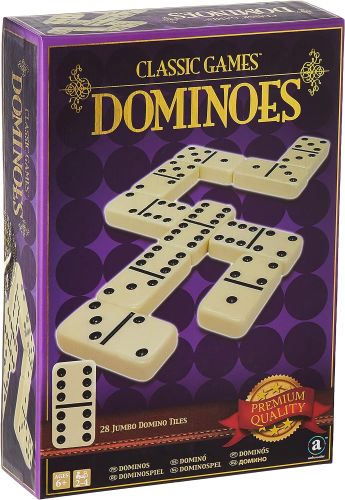 MERCHANT AMBASSADOR CLASSIC GAMES - DOUBLE 6 DOMINOES