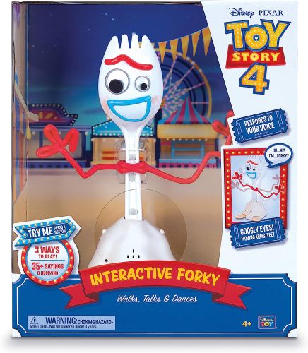 Disney Toy Story 10" Interactive Forky Figure