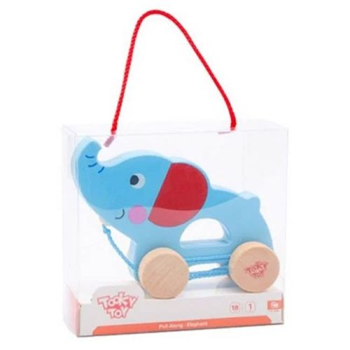 Tooky Toy Pull Along- Elephant