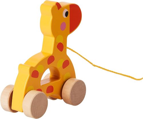 Tooky Toy Pull Along- Giraffe