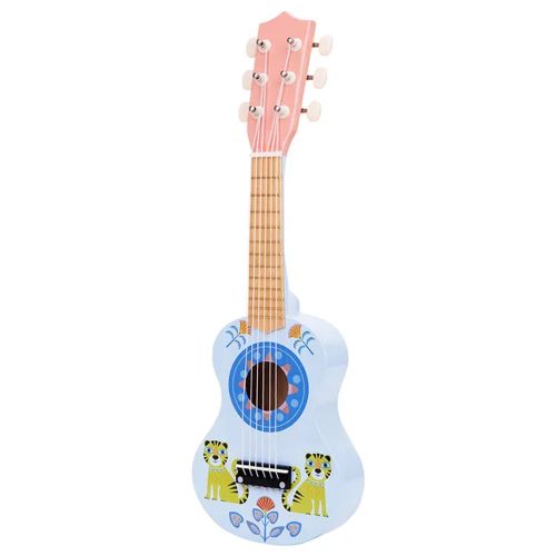 TOOKY TOY - TIGER PRINT GUITAR, 21-INCH