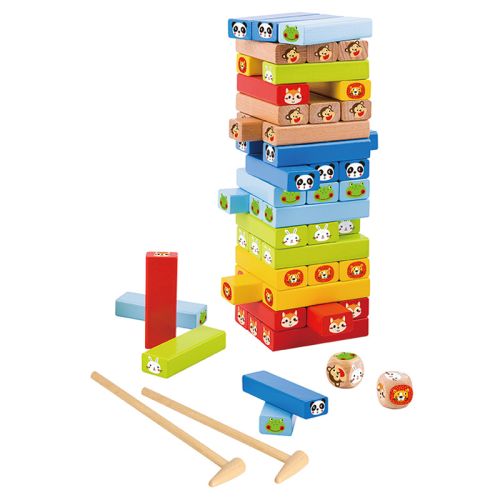 Tooky Toy Stacking Game- Animals