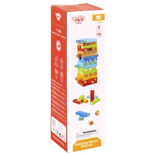 Tooky Toy Stacking Game- Animals