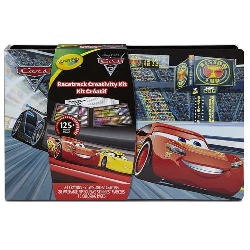 CRAYOLA - CARS 3 DELUXE CASE CREATIVITY KIT