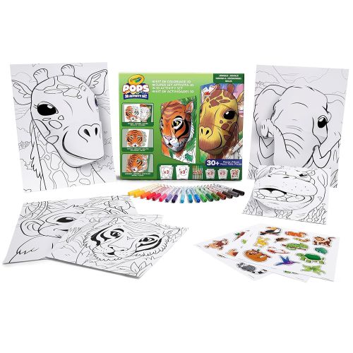 CRAYOLA - POPS SUPER 3D ACTIVITY SET - JUNGLE