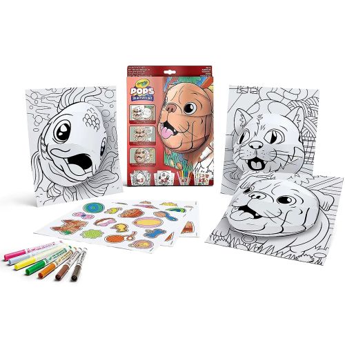 CRAYOLA - POPS 3D ACTIVITY SET, PETS