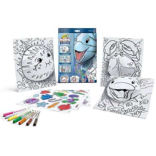 CRAYOLA - POPS 3D ACTIVITY SET, SEA